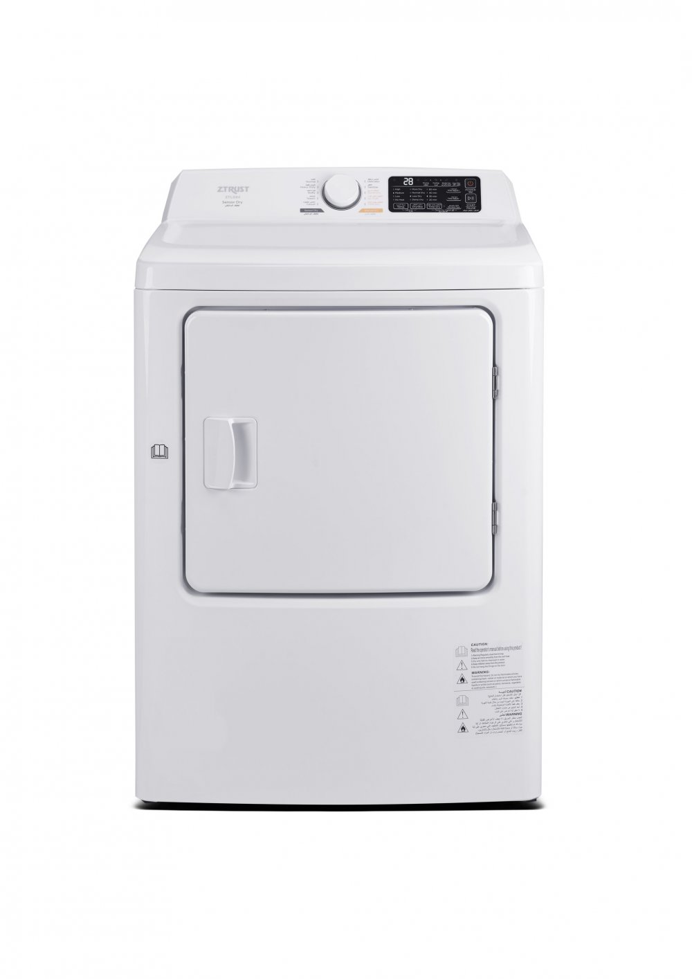 Dryer 12K,10Prg, - Wht