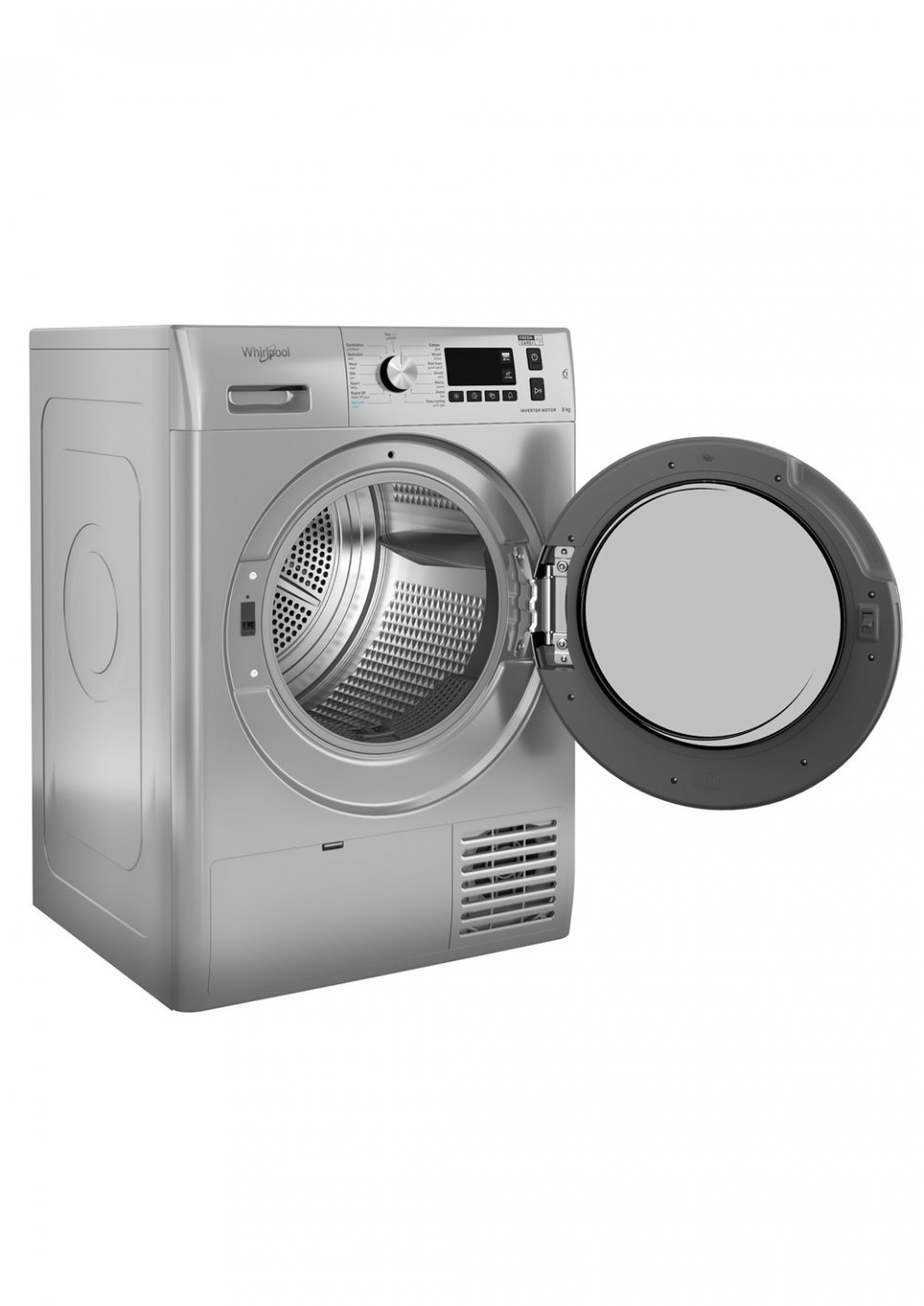 Dryer 9K,  P ,Heatpump -Slv