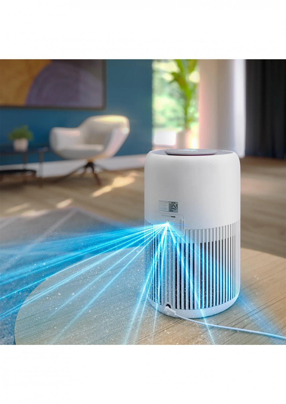Air Purifier (250)m3/h, Captures 99.97% allergens