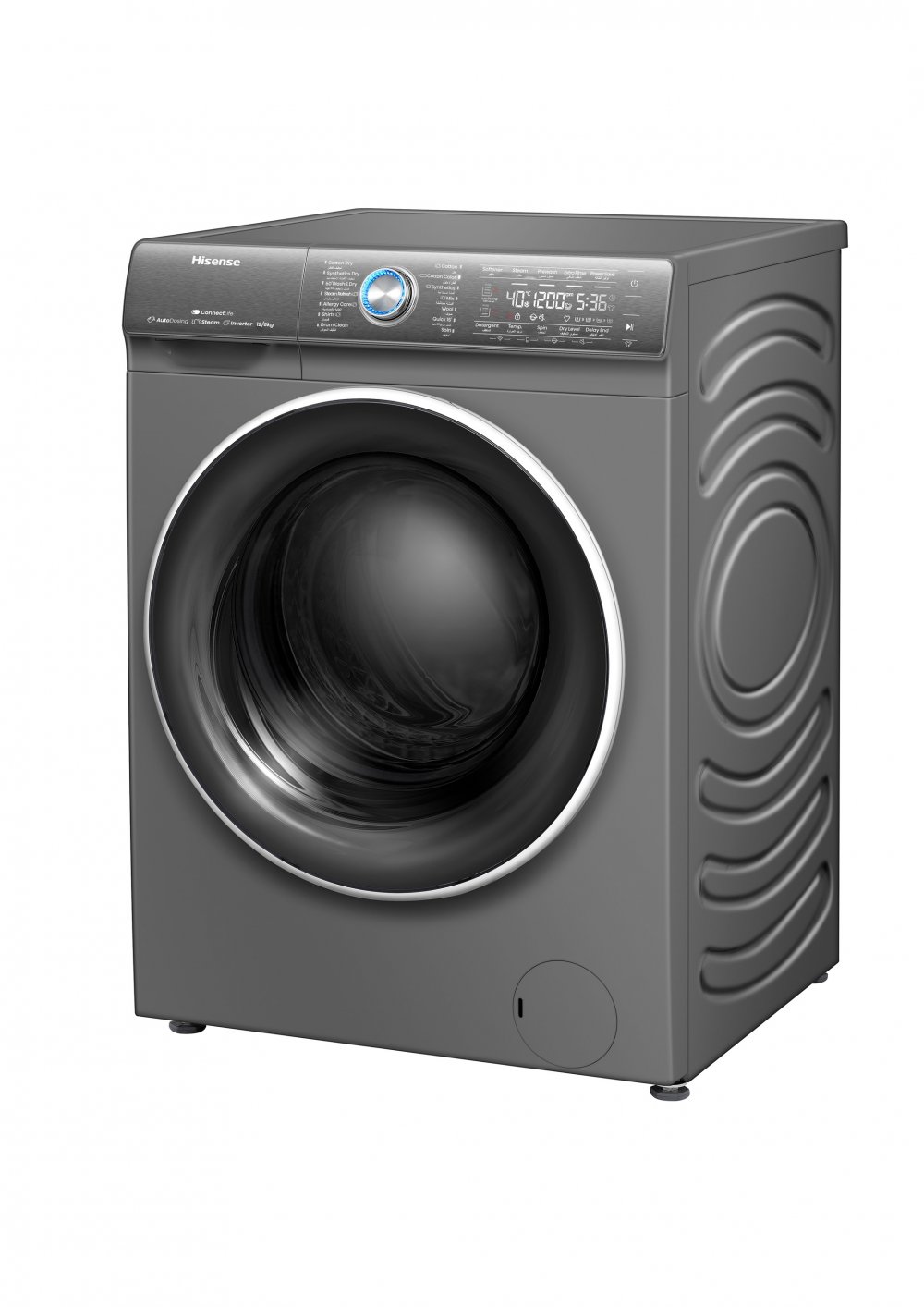 F/L W/D 12/8K,14P,Inv,WiFi-Slv