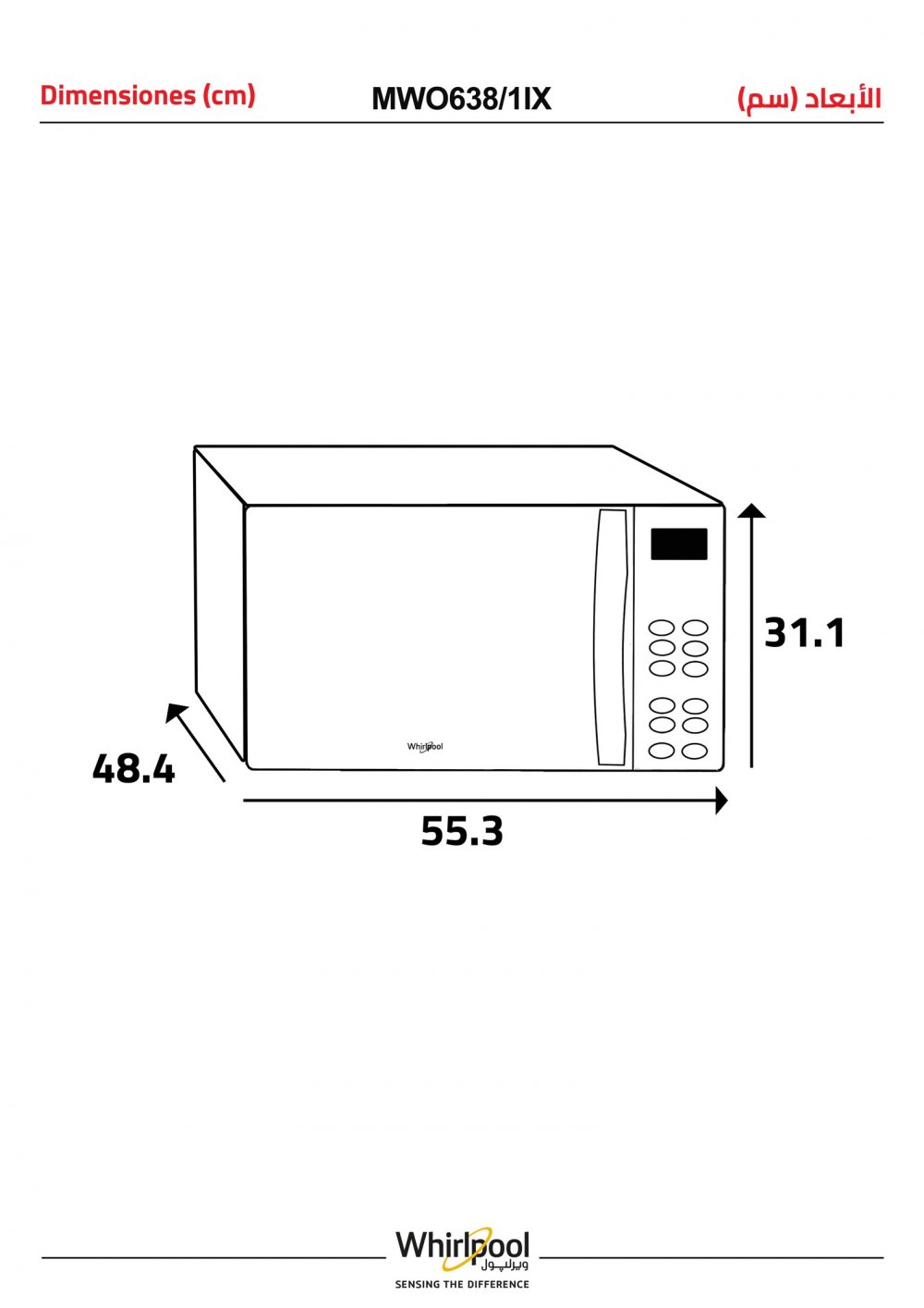 Microwave 38L-St