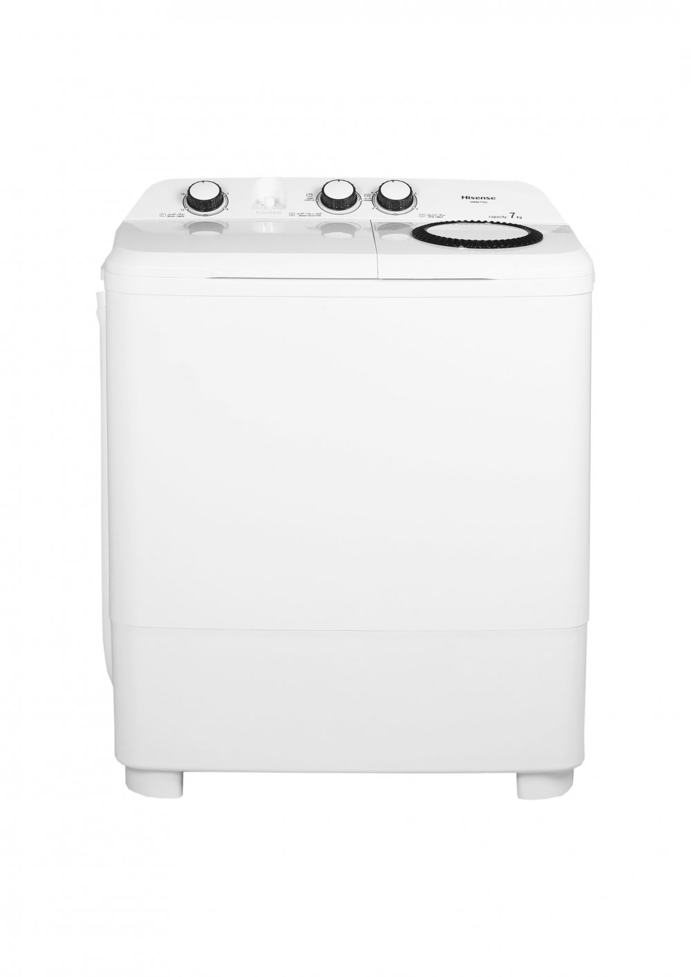 Twin/Top washer, 7K/W,5K/D